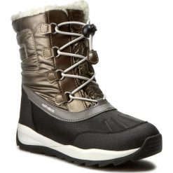 Śniegowce GEOX - J Orizont B G. Abx E J642BE 0FU50 C2016 Dk Gold. Buty zimowe dziewczęce marki Geox. W wyprzedaży za 239.00 zł.