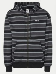 Nike Bluza FN2512 Czarny Regular Fit. Czarne bluzy męskie Nike, m, bez wzorów, z bawełny, bez kaptura. Za 449.99 zł.
