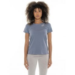 Koszulka z bawełna na co dzień na siłownię. Czerwone obuwie sportowe damskie LEONE 1947 APPAREL, bez wzorów, z bawełny, na fitness i siłownię. W wyprzedaży za 67.30 zł.