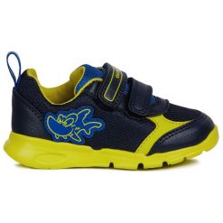 Geox Tenisówki Chłopięce Runner 21 Niebiesko-Zielone. Trampki i tenisówki chłopięce marki Geox. Za 229.00 zł.