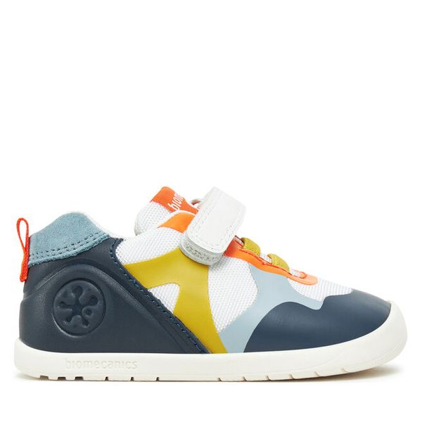 Sneakersy Biomecanics. Niebieskie trampki i tenisówki chłopięce Biomecanics, bez wzorów, bez zapięcia. Za 259.99 zł.