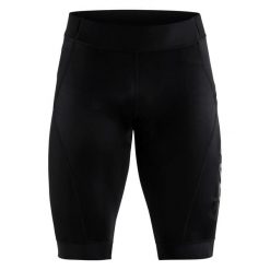 Szorty Craft Essence. Czarne krótkie spodenki sportowe męskie Craft, s, bez wzorów, z lycry, do biegania. Za 435.80 zł.