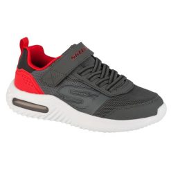 Buty sportowe Sneakersy chłopięce, Bounder-Tech - Ultravoid. Szare buty sportowe chłopięce Skechers, bez wzorów, bez zapięcia, trekkingowe, Skechers Sport. Za 159.99 zł.