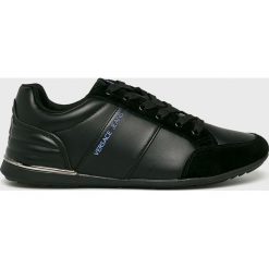 Versace Jeans - Buty. Czarne buty sportowe męskie Versace Jeans, z jeansu. W wyprzedaży za 405.93 zł.