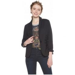 Desigual Marynarka Damska Columbus 36 Czarna. Czarne żakiety damskie Desigual, eleganckie. Za 349.00 zł.
