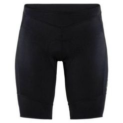 Szorty damskie Craft Essence. Czarne szorty sportowe damskie Craft, xs, bez wzorów, sportowe, rowerowe. Za 337.85 zł.