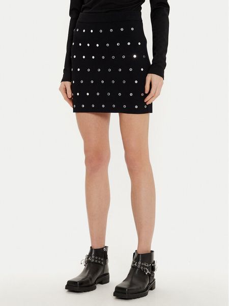 Sisley Spódnica ołówkowa 1MNPM000D Czarny Slim Fit. Czarne spódnice damskie Sisley, l, bez wzorów, z syntetyku, ołówkowe. Za 249.99 zł.