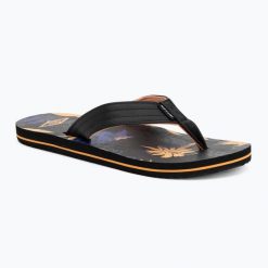 Japonki męskie Rip Curl Ripper Bloom. Czarne klapki męskie Rip Curl, z materiału. Za 109.99 zł.