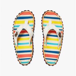 Japonki Gumbies Islander Canvas Flip-Flops. Brązowe klapki męskie Gumbies. Za 86.99 zł.