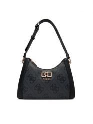 Guess Torebka Karnilla HWOS99 01180 Szary. Szare torebki do ręki damskie Guess, z aplikacjami, ze skóry, bez dodatków. Za 589.99 zł.