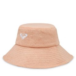 Kapelusz Roxy. Pomarańczowe czapki i kapelusze damskie Roxy, bez wzorów. Za 129.99 zł.