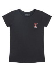 Guess T-Shirt J5RI44 J1314 Czarny Regular Fit. Czarne t-shirty i topy dla dziewczynek Guess, z aplikacjami, z bawełny, bez ramiączek. Za 59.99 zł.