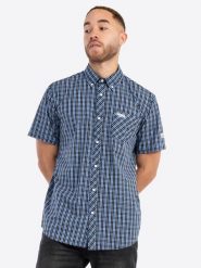 Koszula Lonsdale Brixworth. Białe koszule męskie Lonsdale, s, bez wzorów, z bawełny, biznesowe, bez kołnierzyka, bez ramiączek. Za 231.77 zł.