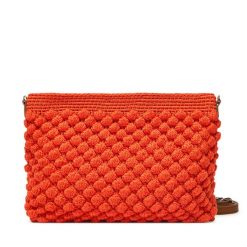 Torebka Gianni Chiarini. Pomarańczowe listonoszki damskie Gianni Chiarini, bez wzorów, bez dodatków. Za 459.99 zł.