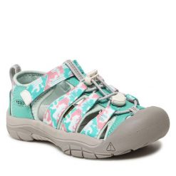 Sandały Keen. Zielone sandały dziewczęce Keen, bez zapięcia. Za 179.99 zł.