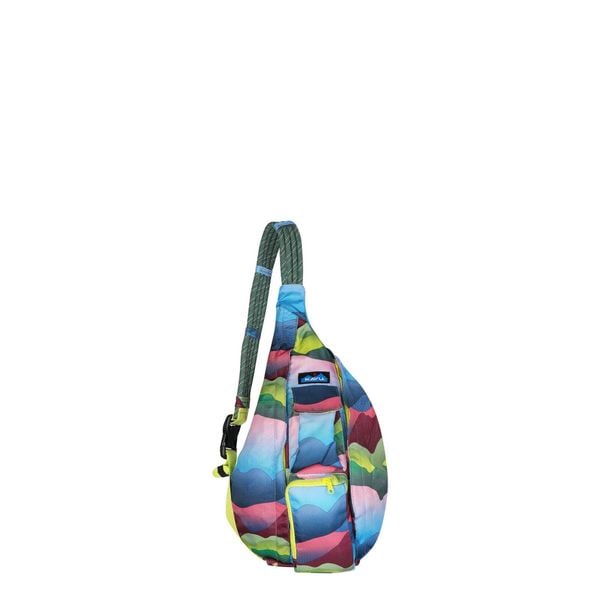 Plecak Kavu Rope Sling - mountain fade. Niebieskie plecaki damskie KAVU, bez wzorów. Za 172.99 zł.