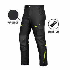 PROCERA SPODNIE czarna elastyczna tkanina typu stretch splot RIP-STOP kieszeni 58% bawełna 40% poliester 2% spandex g/m 60. Czarne spodnie sportowe męskie PROCERA, m, bez wzorów, z bawełny. Za 95.29 zł.