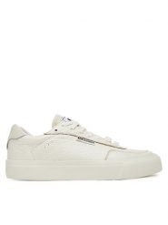 Superga Tenisówki 3842 Court S2161NW Biały. Białe trampki i tenisówki damskie Superga, bez wzorów, ze skóry, bez zapięcia. Za 319.99 zł.