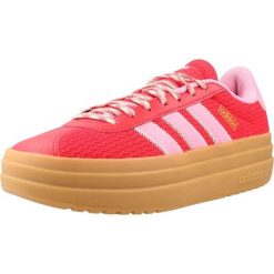Buty ADIDAS 181161 Rose. Czerwone obuwie sportowe damskie Adidas, bez wzorów, ze skóry, na fitness i siłownię. Za 391.00 zł.