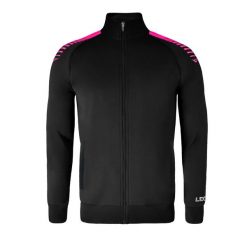 Kurtka sportowa z zamkiem ENERGY oversize. Czarne kurtki męskie Legea, xl, bez wzorów, z poliesteru, do biegania. Za 84.00 zł.