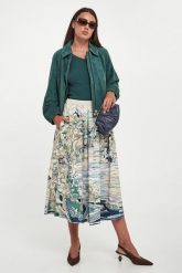 Spódnica midi Adepto WEEKEND MAX MARA. Spódnice damskie Weekend Max Mara, bez wzorów, midi. Za 1,479.00 zł.