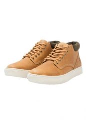 Buty trekkingowe Timberland Adventure 2.0 Marron. Brązowe eleganckie półbuty Timberland, z materiału, eleganckie, bez zapięcia. Za 612.70 zł.