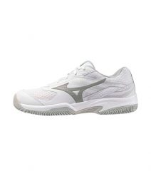 Tenisówki dla dziewczynek Mizuno Break Shot 5 Wos. Białe trampki i tenisówki dziewczęce Mizuno, bez wzorów, z materiału, bez zapięcia. Za 289.99 zł.