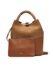 Furla Torebka Sfera S WB01679 BX3924 BG 4085S Brązowy. Brązowe torebki do ręki damskie Furla, bez wzorów, ze skóry, bez dodatków. Za 1,929.00 zł.