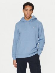 Tommy Jeans Bluza DM0DM20742 Niebieski Regular Fit. Niebieskie bluzy męskie Tommy Jeans, m, bez wzorów, z bawełny, bez kaptura. Za 239.99 zł.