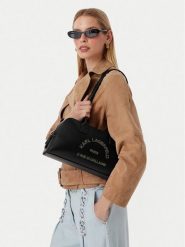 KARL LAGERFELD Torebka B3W30091 Czarny. Czarne torebki do ręki damskie KARL LAGERFELD, bez wzorów, ze skóry, bez dodatków. Za 1,099.00 zł.