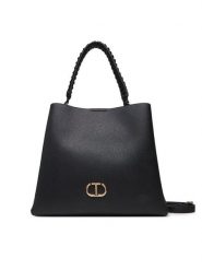 TWINSET Torebka 251TD8062 Czarny. Czarne torebki do ręki damskie Twinset, bez wzorów, ze skóry, bez dodatków. Za 589.99 zł.