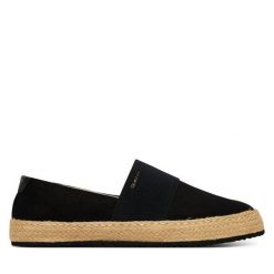 Espadryle Gant. Czarne espadryle damskie GANT, bez wzorów, bez obcasa, bez zapięcia. Za 369.99 zł.