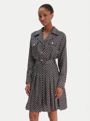 Marciano Guess Sukienka codzienna 6RGK30 7435A Czarny Regular Fit. Czarne sukienki damskie Marciano Guess, na co dzień, z aplikacjami, z syntetyku, bez kołnierzyka, bez ramiączek, proste. Za 1,109.00 zł.