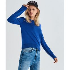Sweter z długim rękawem - Niebieski. Swetry damskie marki Sinsay. Za 29.99 zł.