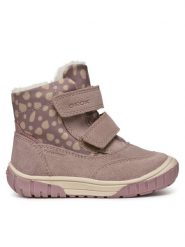 Geox Kozaki B Omar Girl Wpf B462LB 022MN C5005 M Beżowy. Brązowe buty zimowe dziewczęce Geox, bez wzorów, z materiału, bez zapięcia. Za 359.99 zł.