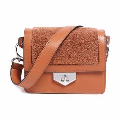 Torebka w kolorze pomarańczowym - (S)20 x (W)16,5 x (G)10,5 cm. Brązowe torby na ramię damskie marki Tosca Blu. W wyprzedaży za 399.95 zł.
