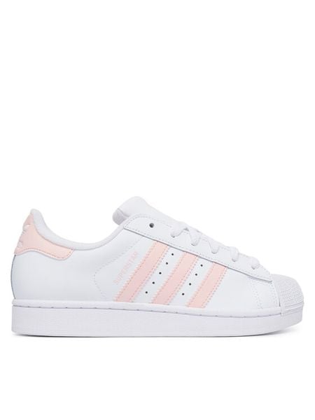 Adidas Sneakersy Superstar II KI4164 Biały. Białe buty sportowe dziewczęce Adidas, bez wzorów, ze skóry, bez zapięcia. Za 379.99 zł.