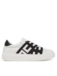 Elisabetta Franchi Sneakersy F4-A9E-0230 Biały. Białe buty sportowe dziewczęce Elisabetta Franchi, bez wzorów, ze skóry, bez zapięcia. Za 539.99 zł.