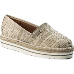 Espadryle LOVE MOSCHINO - JA10083G15IG0901 Can.Emb.Oro/Vt.Nat. Espadryle damskie marki Love Moschino. W wyprzedaży za 289.00 zł.