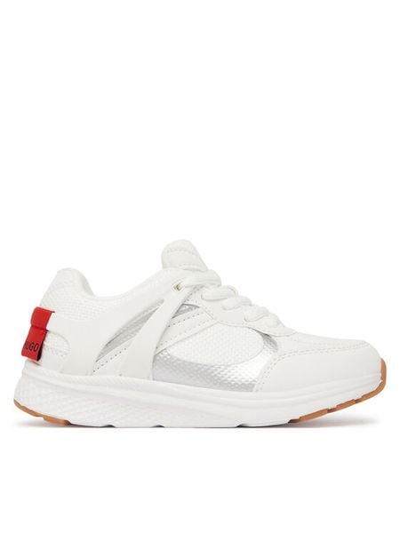 HUGO Sneakersy G01159 M Biały. Białe buty sportowe dziewczęce Hugo, bez wzorów, bez zapięcia. Za 509.99 zł.