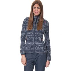 Bluza polarowa w kolorze niebieskim. Niebieskie bluzy damskie CMP, bez wzorów, z dzianiny, bez kaptura. W wyprzedaży za 150.95 zł.