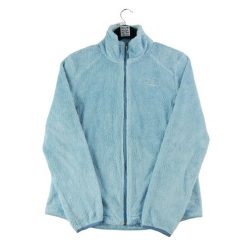 Second life - Kurtka polarowa TNF Osito dla kobiet - Jak nowy. Niebieskie kurtki damskie The North Face, bez wzorów, z polaru, bez kaptura, trekkingowe. Za 190.31 zł.