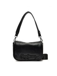 Pepe Jeans Torebka PL031571 Czarny. Czarne torebki do ręki damskie Pepe Jeans, bez wzorów, z jeansu, bez dodatków. Za 209.99 zł.