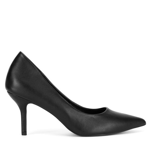 Szpilki Lasocki. Czarne szpilki damskie Lasocki, bez wzorów, bez obcasa, bez zapięcia. Za 229.99 zł.