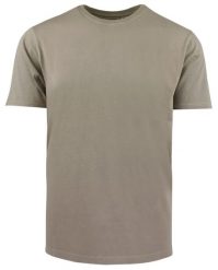 Męski T-Shirt -Brave Soul- Delikatny Efekt Sprania Tkaniny - Beż. T-shirty męskie Brave Soul, na lato, l, bez wzorów, z bawełny, casualowe, bez kołnierzyka. Za 59.00 zł.