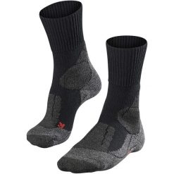 Skarpetki damskie Falke TK1. Czarne skarpety damskie Falke, bez wzorów, z elastanu. Za 167.00 zł.