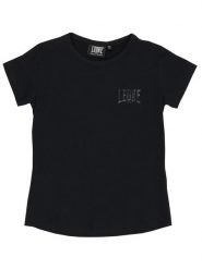 Koszulka na co dzień na siłownię. Czarne t-shirty i topy dla dziewczynek LEONE 1947 APPAREL, bez wzorów, z dżerseju, bez ramiączek. Za 42.06 zł.