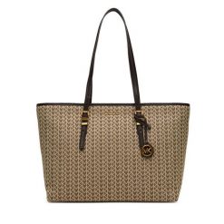 Torebka MICHAEL Michael Kors. Brązowe torebki do ręki damskie MICHAEL Michael Kors, bez wzorów, bez dodatków. Za 889.99 zł.