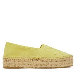 Espadryle Genuins. Żółte espadryle damskie Genuins, bez wzorów, bez obcasa, bez zapięcia. Za 199.99 zł.