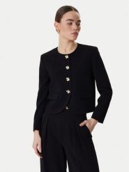 Marella Marynarka Falesia 2613041063 Czarny Regular Fit. Czarne żakiety damskie Marella, bez wzorów, z syntetyku. Za 1,309.00 zł.